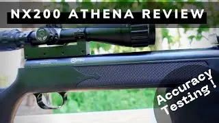 Nx200 Athena Review | Accuracy Testing | Precihole  Sports | NX200 Nitro Piston Air Rifle