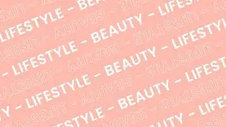 Clean Minimalist Tumblr YouTube Intro Template for Beauty, Vlog, Makeup