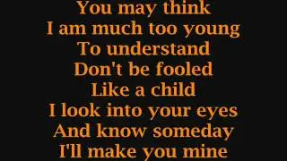 Let me Be your angel - TIffany Evans -Lyrics on screen