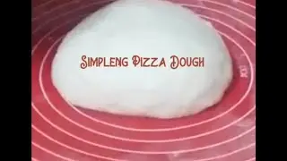 Simpleng paggawa ng pizza dough 🍕