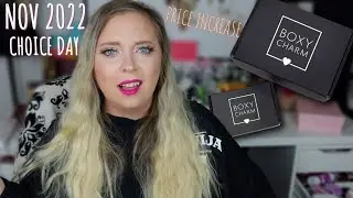 BOXYCHARM PREMIUM AND BASE BOX CHOICE SPOILERS NOVEMBER 2022 PRODUCT DETAILS & MORE