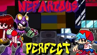 Friday Night Funkin' - Perfect Combo - FNF x Nefarious Mod (Demo) [HERO & VILLAIN]