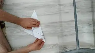 origami kağıttan kitap ayıracı yapımı