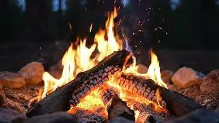 Crackling Logs and Embers for Restful Nights