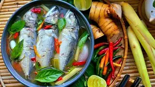Tom Yum Mackerel | Hot & Sour Mackerel Soup