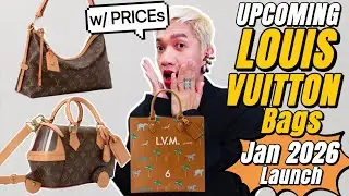 В январе состоится запуск новых сумок Louis Vuitton (с указанием цены). Новые сумки Monogram + MN...