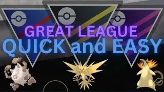 Great League Primeape SHADOW Zapdos Typhlosion team is QUICK and EASY in PokemonGo!