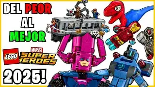 DEL PEOR al MEJOR LEGO MARVEL 2025! - Your Daily Brick