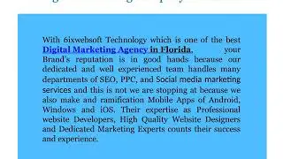 Digital Marketing Company in Florida