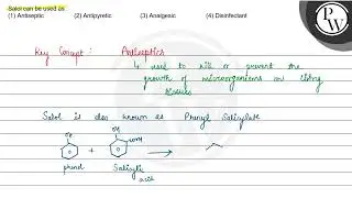 Salol can be used as : (1) Antiseptic (2) Antipyretic (3) Analgesic