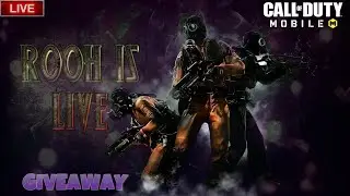 COD MOBILE LIVE CUSTOM ROOM ROAD TO 700 | PUBG LIVE |BATTLEPASS GIVEAWAY IN CODM AT 1K| ROOHGAMING