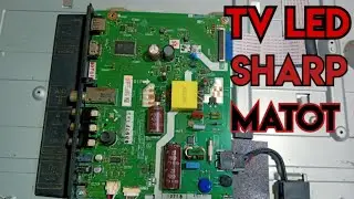 tv led sharp mati total