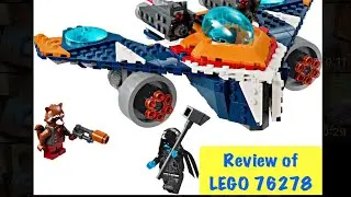 REVIEW of LEGO 76278 Rocket&rsquo;s Warbird vs. Ronan