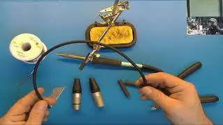 Soldering a 3-Pin XLR Cable in a hurry.