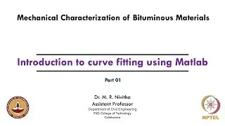 Introduction to curve fitting using Matlab - Part 01