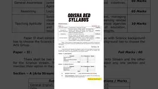 BEd syllabus 2022 #EDUSCROLLER