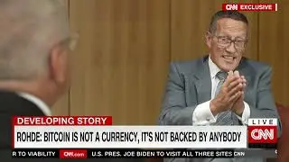 Rohde: Bitcoin is not a currency, it's not backed by anybody