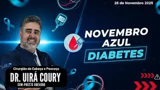 🔴 LIVE ESPECIAL – Com o Dr. Uirá, vamos falar sobre um tema que salva vidas: DIABETES.