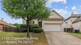 1726 Chasewood Drive | Austin, TX 78727