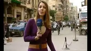 رنا جعفر ياسين وشارع محمد علي في مصر في برنامج كنا هناك على قناة السومرية 2011
