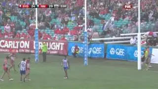 Round 4 Highlights - Sydney Swans v North Melbourne - AFL