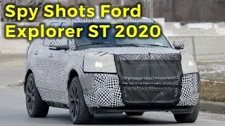 Spy Shots Ford Explorer ST 2020