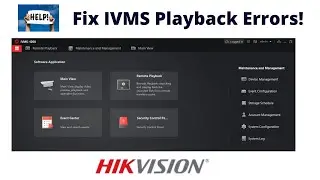 Hikvision IVMS 4200: Учебное пособие по воспроизведению