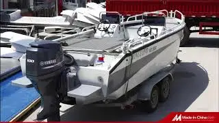 Aluminum Rib Inflatable Boat with Middle Console