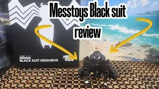 Mess toys black suit Spider-Man review ‼️‼️#messtoys #spiderman #review #actionfigures #fyp 
