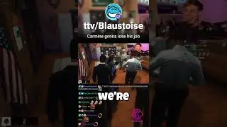 Blaustoise |  Carmine gonna lose his job, NoPixel #short