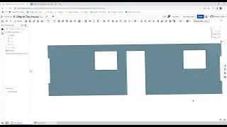 Tiny House Onshape Tutorial 1 - (Front Wall)