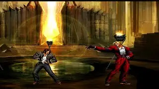 Kyo Team Vs Rugal Team | Mugen Fight | Mugen World