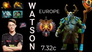 Watson - TOP 1 Europe - Nature's Prophet (pos 1) | Dota 2 - 7.32c | All Heroes Gameplay