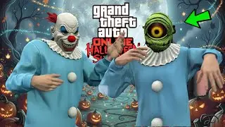 🤡 Как сменить маску клоуна на клоунский костюм в режиме SOLO в GTA Online! 🎭💨