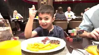 We ate at Royal Caribbean's Chop's Grill Steak House