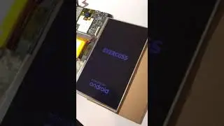 Pengetesan lcd evercoss U70C, warna lcd gelap sekali kurang terang ya gan... no resi 001444247205
