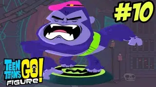 Teen Titans Go Figure Gameplay Part 10 - Brain's Surprise Birthday Party Tournament