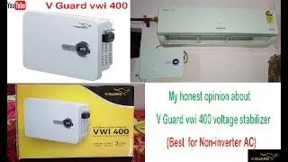 V Guard vwi 400 voltage stabilizer for 1.5 tonne AC (Inverter + Non inverter)