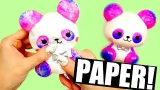 Мягкая игрушка из бумаги своими руками | iBloom Сахарная панда