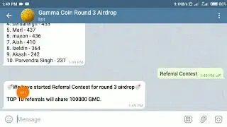Gamma Coin airdrop round 3 | 100 GMC Token 50$ | Listed Coming Soon Big Exchanger | Technical RaYeL