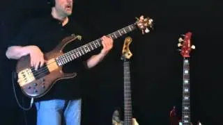 Let the music play By Barry White bassline by Rino Conteduca with bass Ken Smith BSR5 black tiger