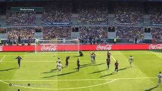 [PES 2019 on PC - 4K] Overhead Kick by CPU (CPU Top Player)