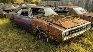 ASMR Car Restoration Abandoned 1970 Dodge Charger R/T Full Rebuild