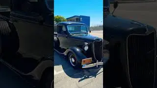 Classic 1935 Black Ford Pickup