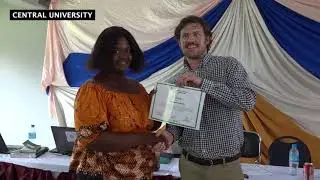 Students in the Agriculture Department at Central University benefit from an international seminar.