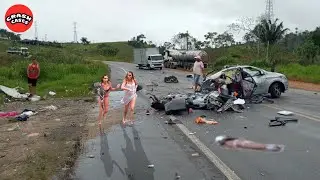 225 Shocking Car Crash Moments &ndash; Idiots Behind the Wheel!