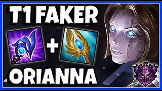T1 Faker Orianna vs Ekko [ MID ] Ranked Master EUW Patch 11.19 ✅
