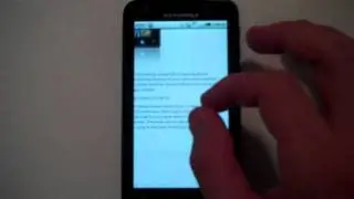 Motorola Atrix 4G Running Firefox 4 Beta 5 on Android