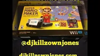 Killzown Unboxes - Super Mario Maker Wii U