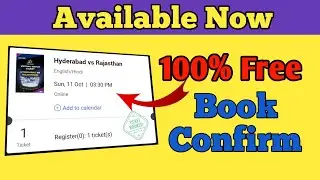 How To Book IPL Fan Screen Tickets Online 2020 | How To Join Virtual Fan Screen For Free